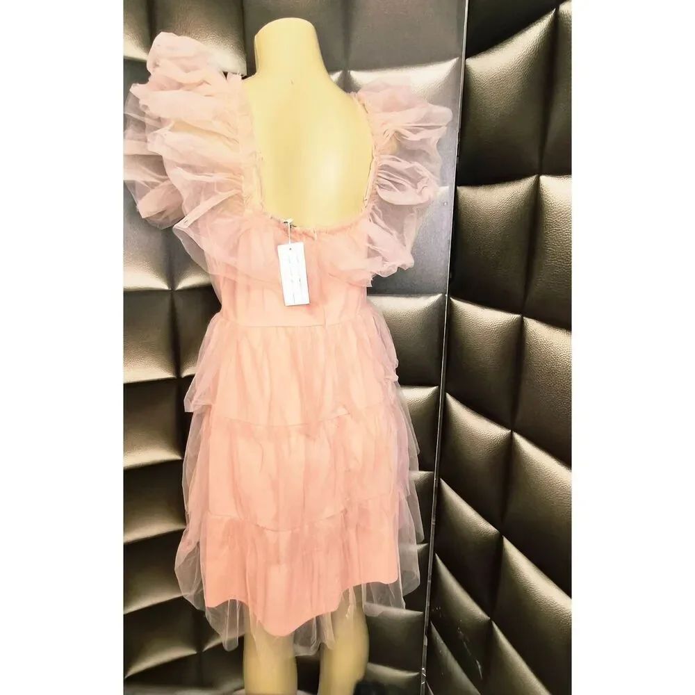 Simplee ruffle dress - Picture 6 of 9